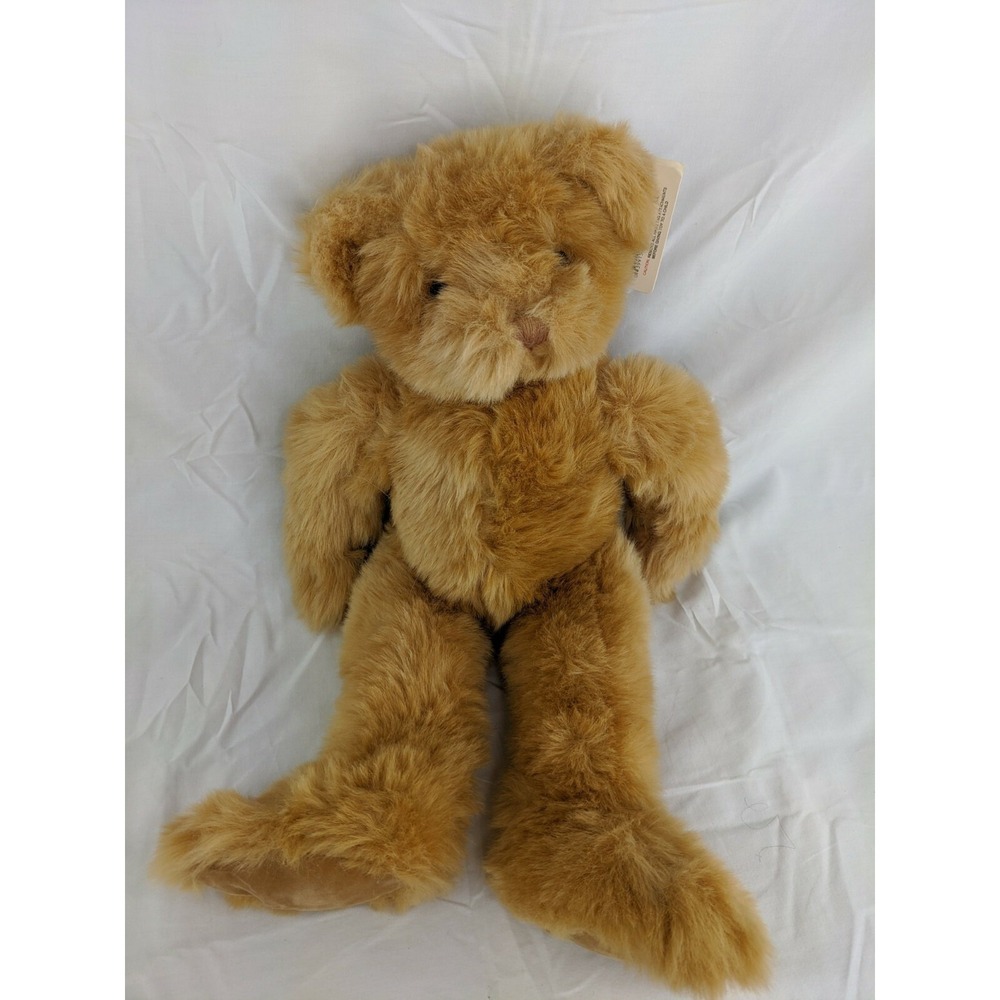 Russ Caress Soft Teddy Bear Plush 17 Inch Tan Stuffed Animal Toy‎